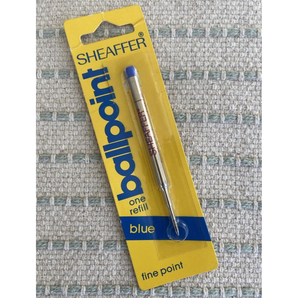 Vintage Sheaffer Ballpoint Pen Refill Blue Fine Point New Old Stock Sealed USA